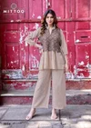 Beauty Line By Mittoo Viscose Weaving Kurti With Bottom
